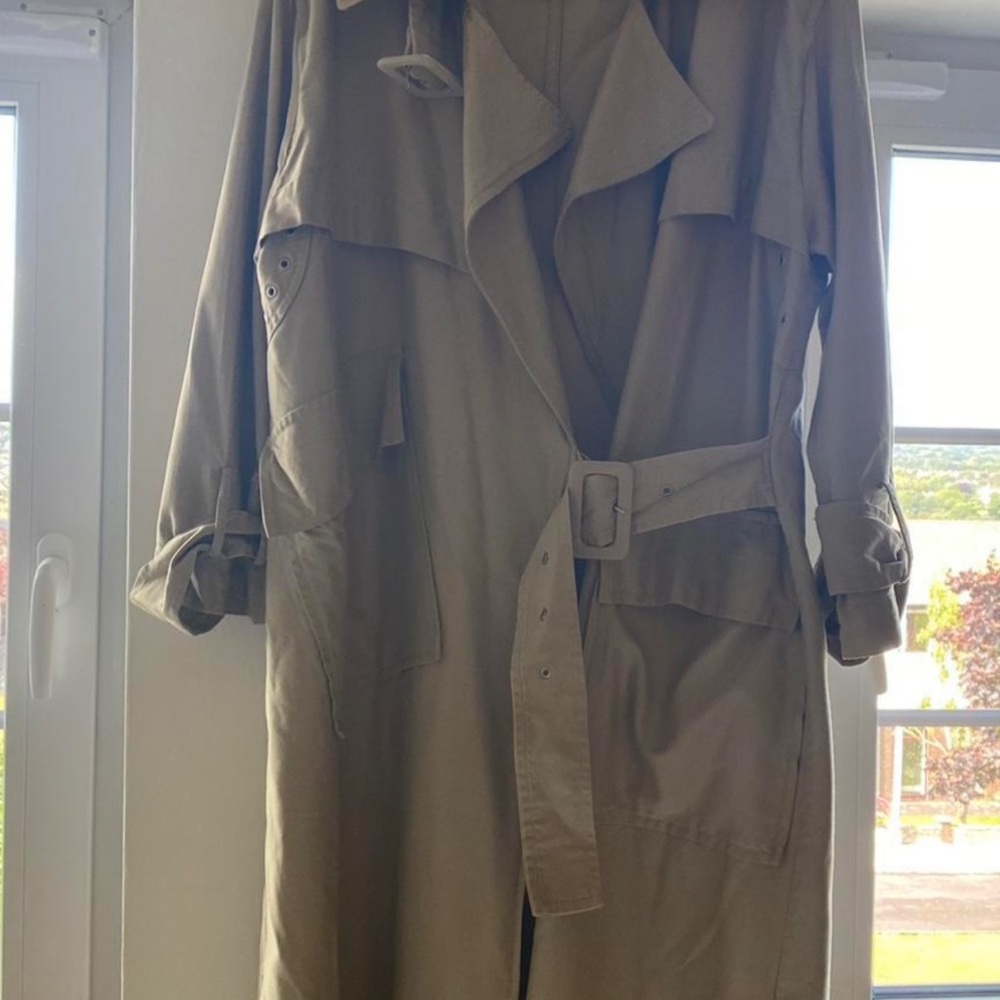 Zara Beige Trench Coat - Picture 4 of 4
